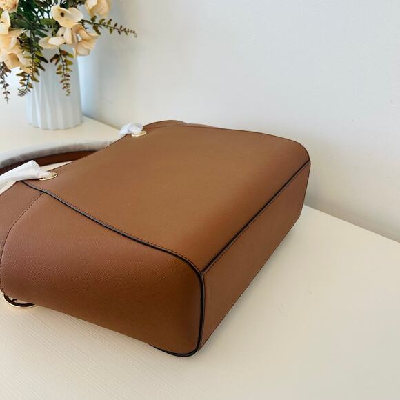 Michael Kors Purse & wallet jet set travel large chain tote shoulder bag luggage - Picture 7 of 12